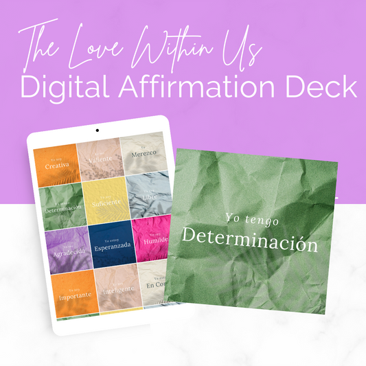DIGITAL Spanish Affirmation Deck