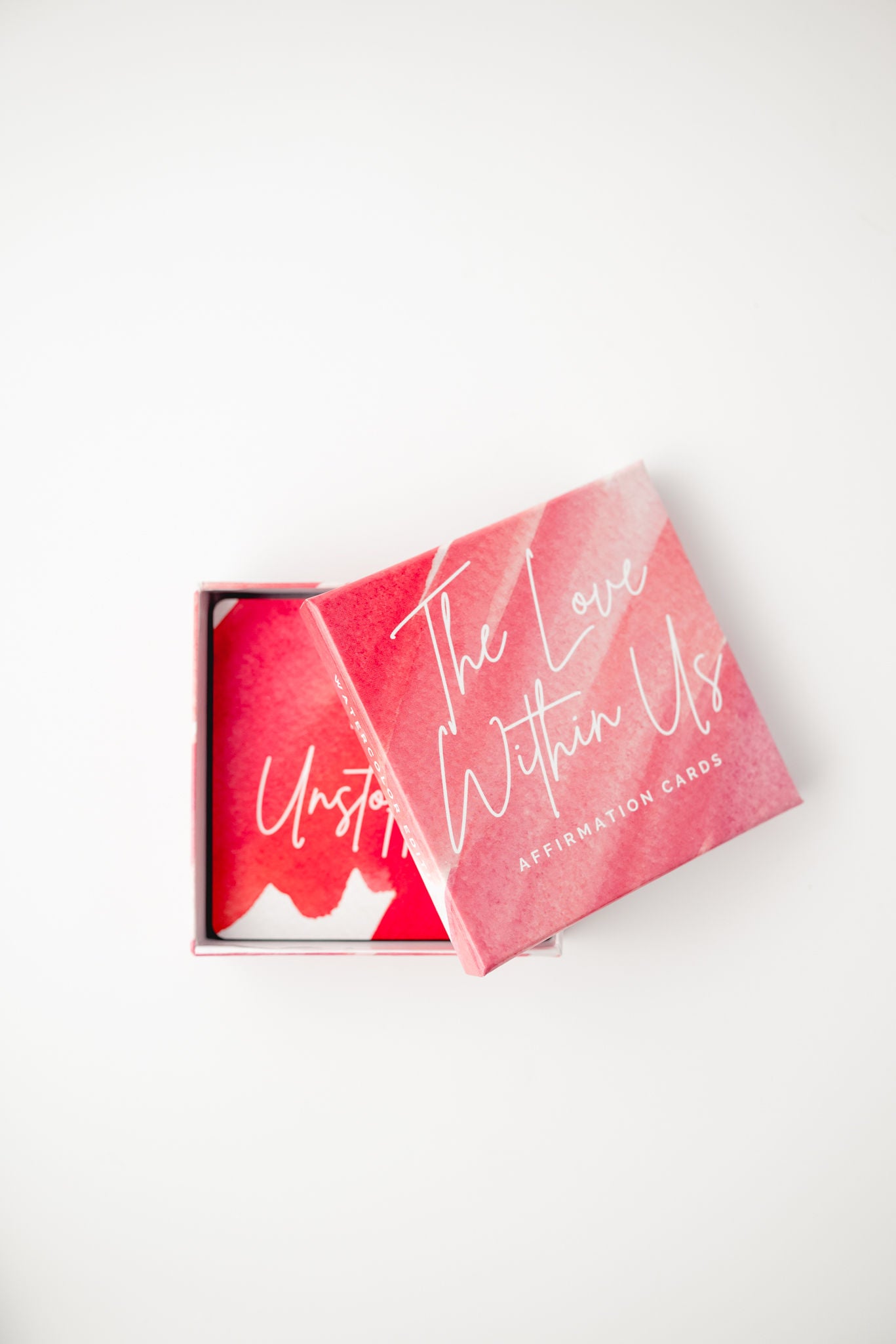 Watercolor Affirmation Deck