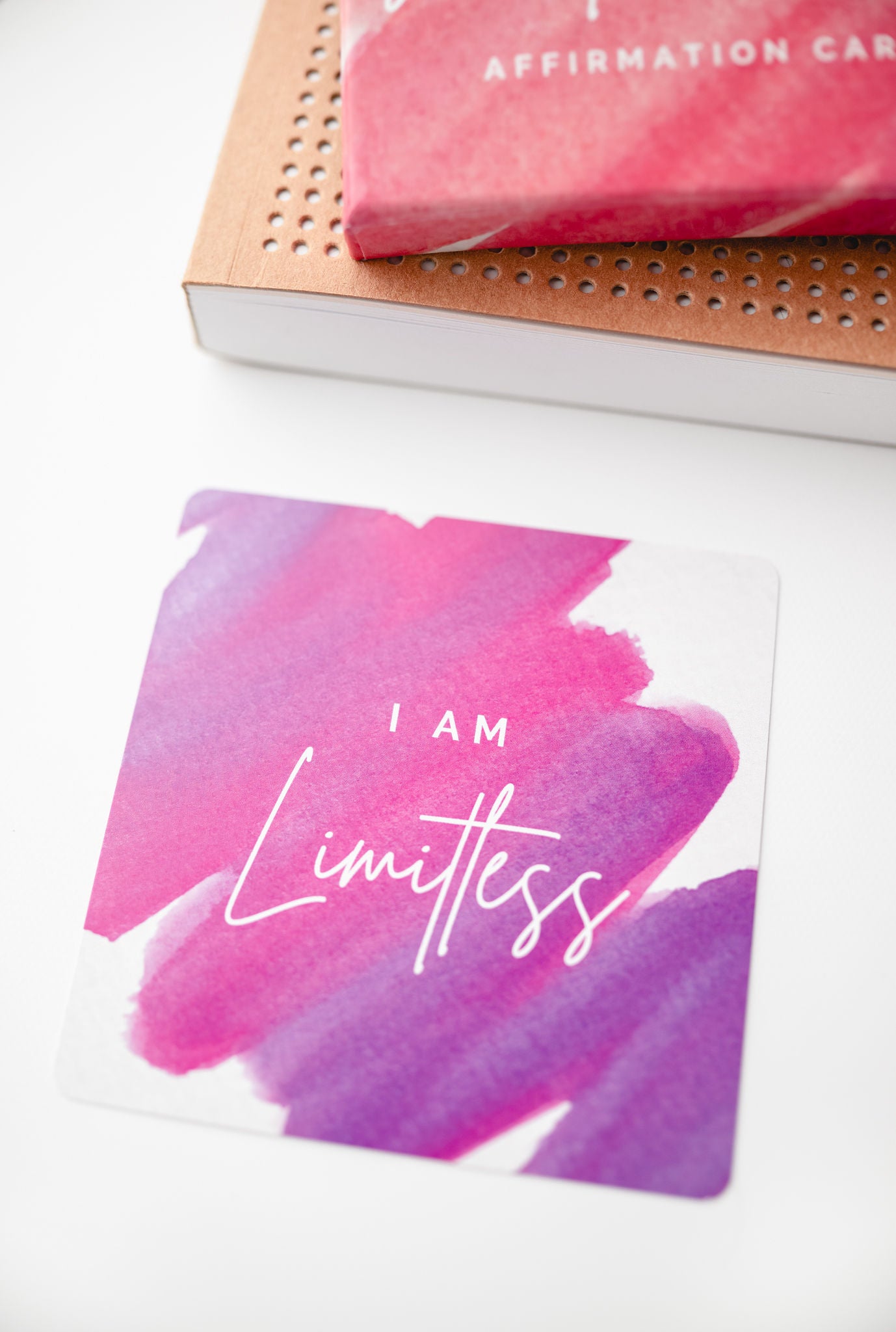 Watercolor Affirmation Deck