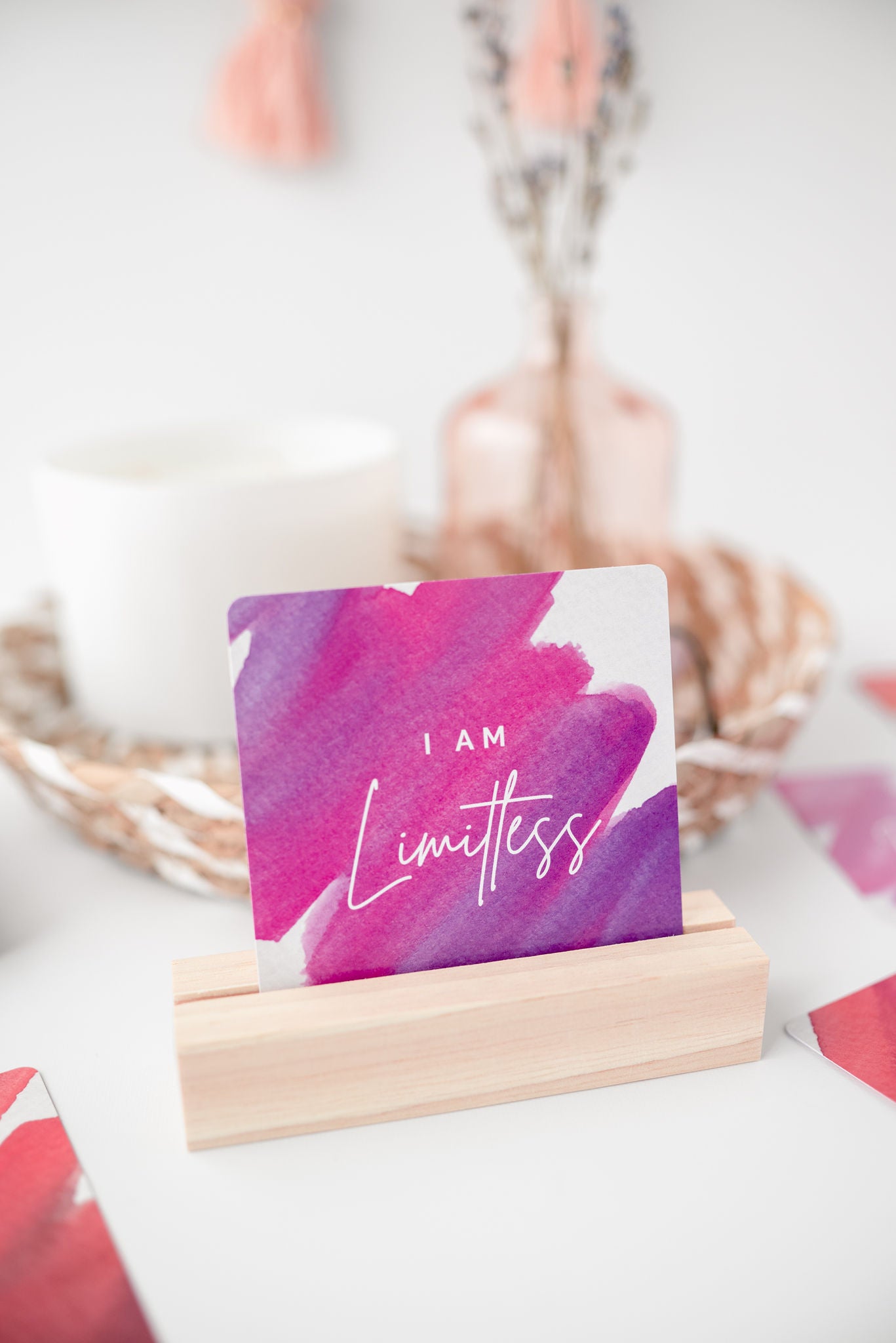 Affirmation Deck and Stand Bundle